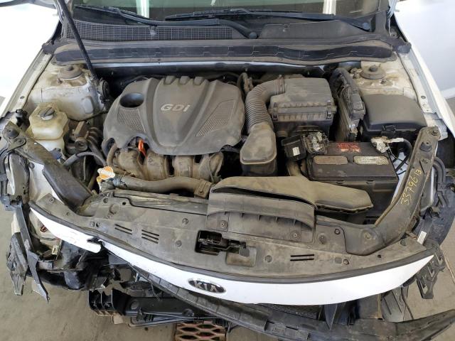 5XXGN4A70CG071642 - 2012 KIA OPTIMA EX WHITE photo 11