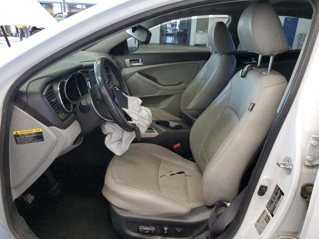 5XXGN4A70CG071642 - 2012 KIA OPTIMA EX WHITE photo 7