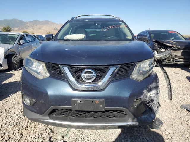 5N1AT2MT2GC800301 - 2016 NISSAN ROGUE S BLUE photo 5