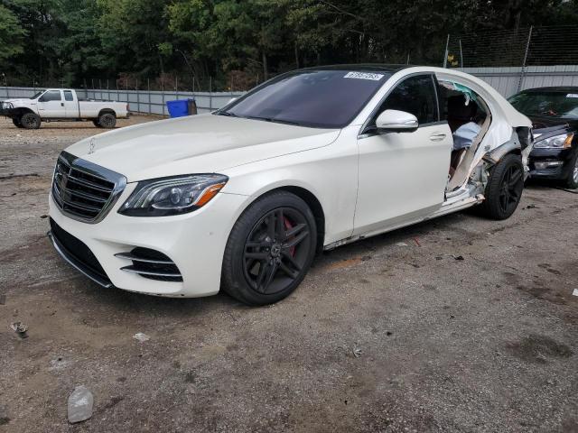 WDDUG8GB0JA346988 - 2018 MERCEDES-BENZ S 560 4MATIC WHITE photo 1