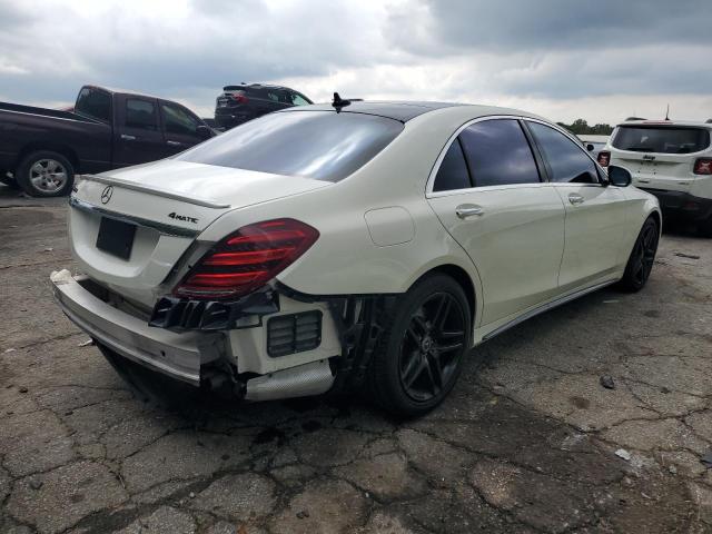 WDDUG8GB0JA346988 - 2018 MERCEDES-BENZ S 560 4MATIC WHITE photo 3