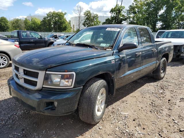 1D7RW3GP1BS636367 - 2011 DODGE DAKOTA SLT GREEN photo 1