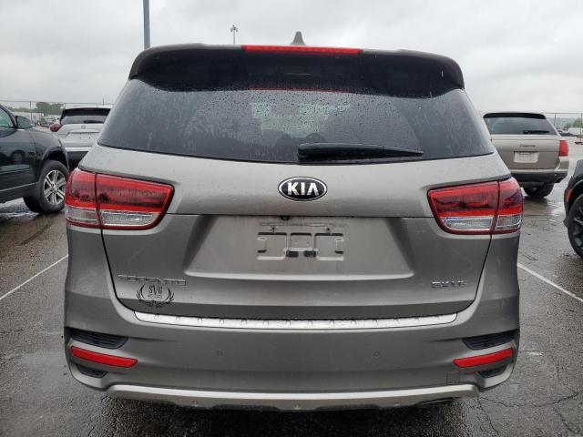 5XYPK4A51GG115530 - 2016 KIA SORENTO SX GRAY photo 6