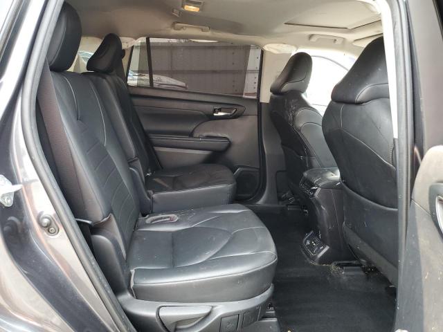 5TDHZRBH3LS036525 - 2020 TOYOTA HIGHLANDER XLE GRAY photo 11