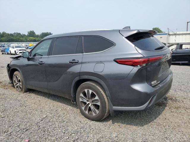 5TDHZRBH3LS036525 - 2020 TOYOTA HIGHLANDER XLE GRAY photo 2