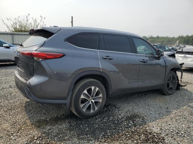 5TDHZRBH3LS036525 - 2020 TOYOTA HIGHLANDER XLE GRAY photo 3