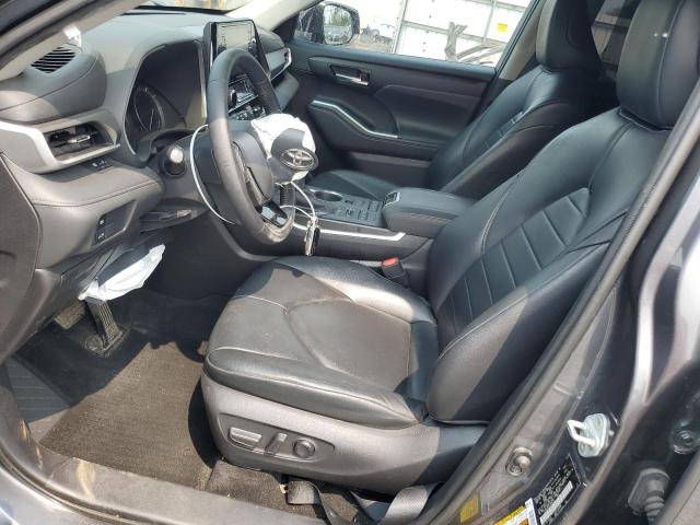 5TDHZRBH3LS036525 - 2020 TOYOTA HIGHLANDER XLE GRAY photo 7