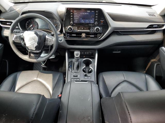 5TDHZRBH3LS036525 - 2020 TOYOTA HIGHLANDER XLE GRAY photo 8