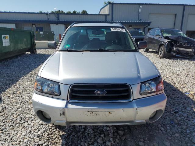 JF1SG65624H713970 - 2004 SUBARU FORESTER 2.5XS Серебристый фото 5