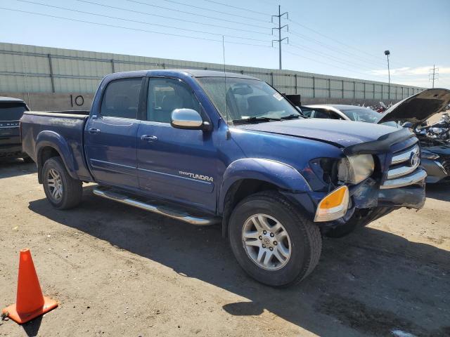5TBET34136S528860 - 2006 TOYOTA TUNDRA DOUBLE CAB SR5 BLUE photo 4