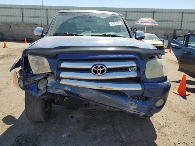 5TBET34136S528860 - 2006 TOYOTA TUNDRA DOUBLE CAB SR5 BLUE photo 5