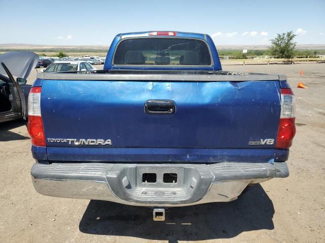 5TBET34136S528860 - 2006 TOYOTA TUNDRA DOUBLE CAB SR5 BLUE photo 6