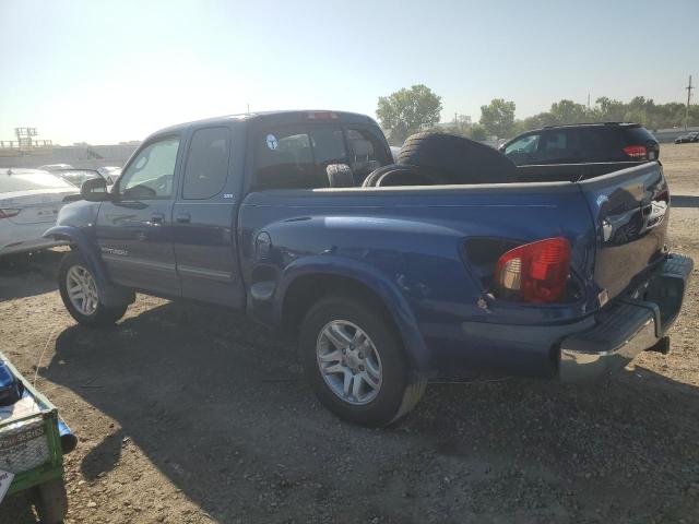 5TBRT34125S469686 - 2005 TOYOTA TUNDRA ACCESS CAB SR5 BLUE photo 2