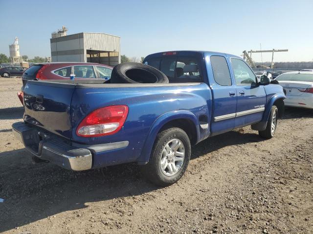 5TBRT34125S469686 - 2005 TOYOTA TUNDRA ACCESS CAB SR5 BLUE photo 3