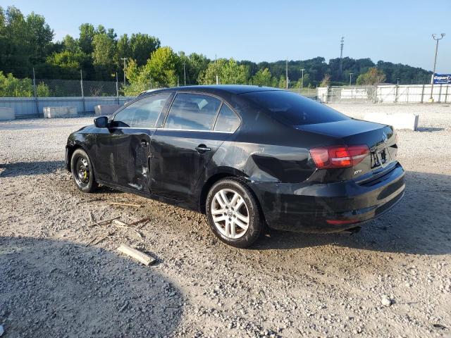 3VW2B7AJ8HM252796 - 2017 VOLKSWAGEN JETTA S BLACK photo 2