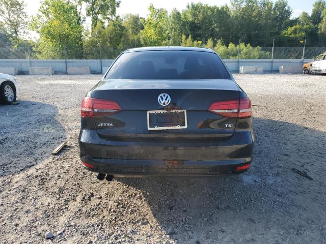 3VW2B7AJ8HM252796 - 2017 VOLKSWAGEN JETTA S BLACK photo 6