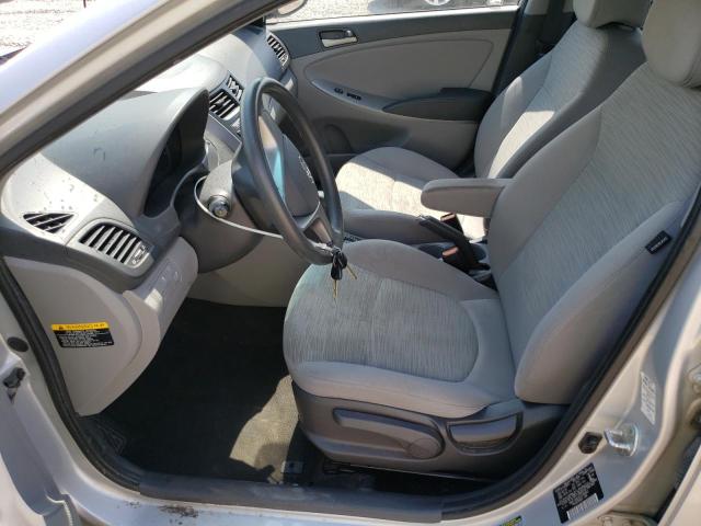 KMHCT4AE4FU796691 - 2015 HYUNDAI ACCENT GLS 银色 照片 7