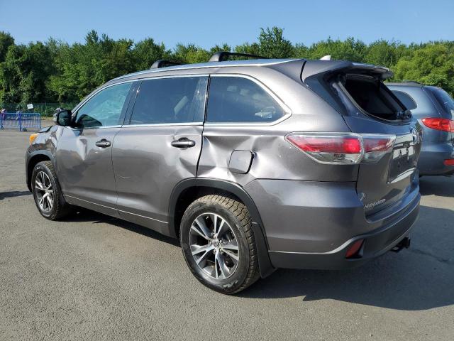 5TDJKRFH2GS280737 - 2016 TOYOTA HIGHLANDER XLE GRAY photo 2