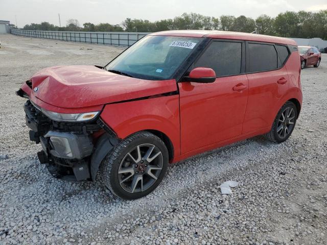 KNDJ63AU9M7745090 - 2021 KIA SOUL GT LINE RED photo 1