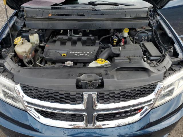 3C4PDCAB4ET184177 - 2014 DODGE JOURNEY SE BLUE photo 12