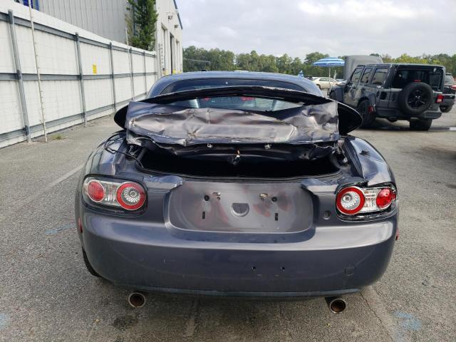 JM1NC26F480145851 - 2008 MAZDA MX-5 MIATA GRAY photo 6