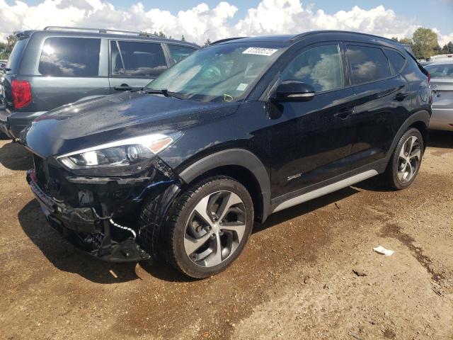 KM8J3CA28JU821415 - 2018 HYUNDAI TUCSON VALUE BLACK photo 1