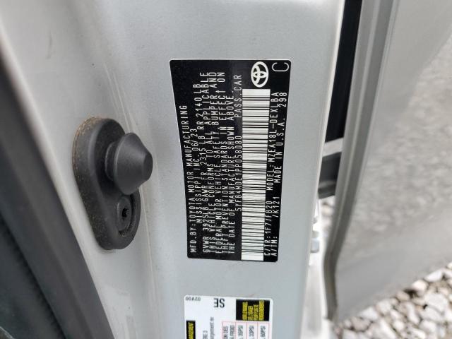 5YFB4MDE1PP058080 - 2023 TOYOTA COROLLA LE 银色 照片 12