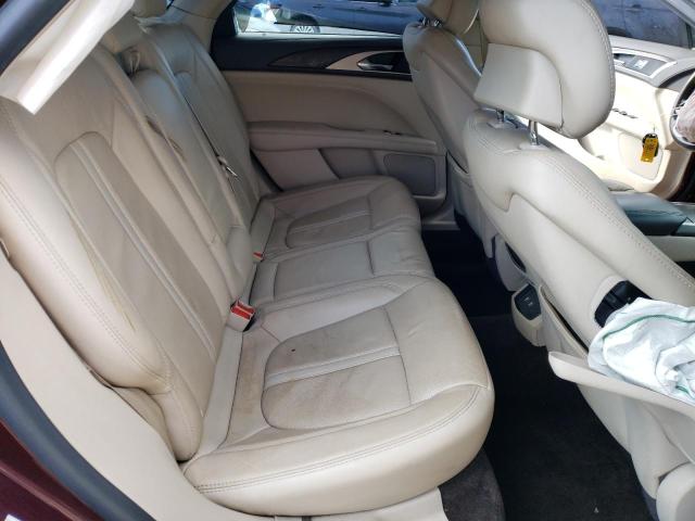 3LN6L5F96HR644906 - 2017 LINCOLN MKZ RESERVE ბურგუნდია ფოტო 10
