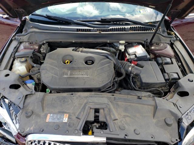 3LN6L5F96HR644906 - 2017 LINCOLN MKZ RESERVE ბურგუნდია ფოტო 11