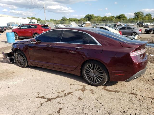 3LN6L5F96HR644906 - 2017 LINCOLN MKZ RESERVE ბურგუნდია ფოტო 2
