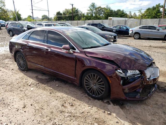 3LN6L5F96HR644906 - 2017 LINCOLN MKZ RESERVE ბურგუნდია ფოტო 4