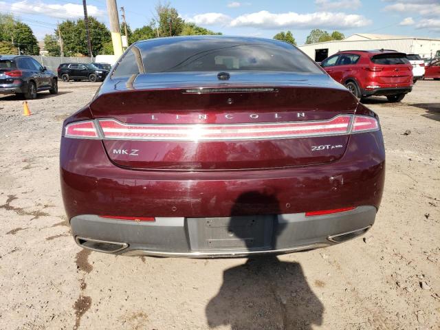 3LN6L5F96HR644906 - 2017 LINCOLN MKZ RESERVE ბურგუნდია ფოტო 6