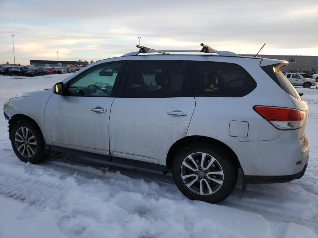 5N1AR2MM4EC610276 - 2014 NISSAN PATHFINDER S SILVER photo 2