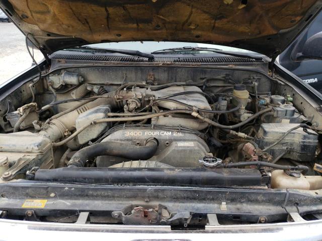 4TASN92N4YZ618240 - 2000 TOYOTA TACOMA XTRACAB PRERUNNER შავი ფოტო 11