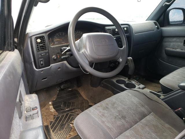 4TASN92N4YZ618240 - 2000 TOYOTA TACOMA XTRACAB PRERUNNER შავი ფოტო 8