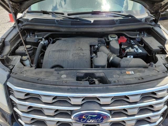 1FM5K8D88HGA95100 - 2017 FORD EXPLORER XLT BLACK photo 12