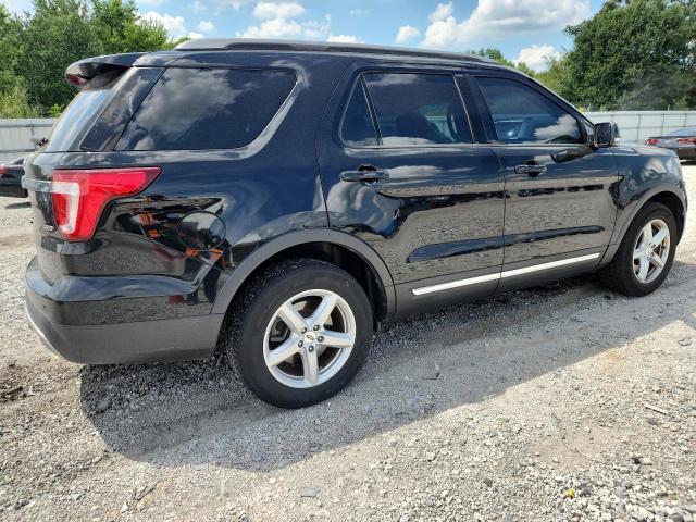 1FM5K8D88HGA95100 - 2017 FORD EXPLORER XLT BLACK photo 3