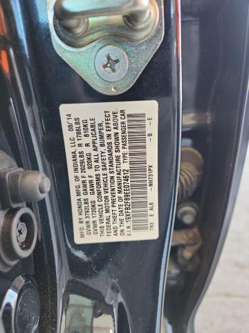 19XFB2F89EE074612 - 2014 HONDA CIVIC EX BLACK photo 12