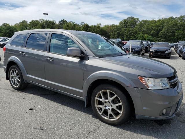 3C4PDDEG4DT677304 - 2013 DODGE JOURNEY R/T GRAY photo 4