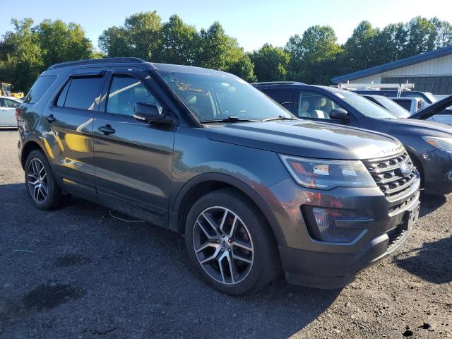 1FM5K8GT2GGB16604 - 2016 FORD EXPLORER SPORT 灰色 照片 4