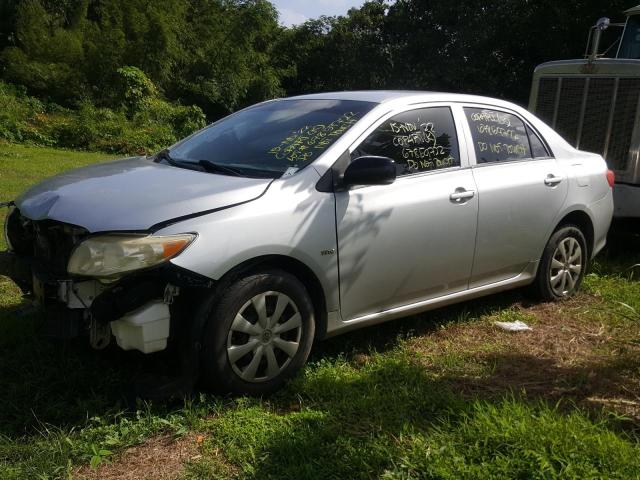 JTDBL40E399044005 - 2009 TOYOTA COROLLA BASE SILVER photo 1