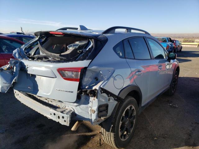 JF2GTAPC9M8255718 - 2021 SUBARU CROSSTREK PREMIUM 蓝色 照片 3