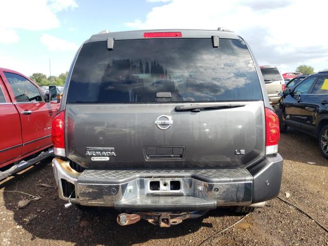 5N1AA08B34N722025 - 2004 NISSAN ARMADA SE CHARCOAL photo 6