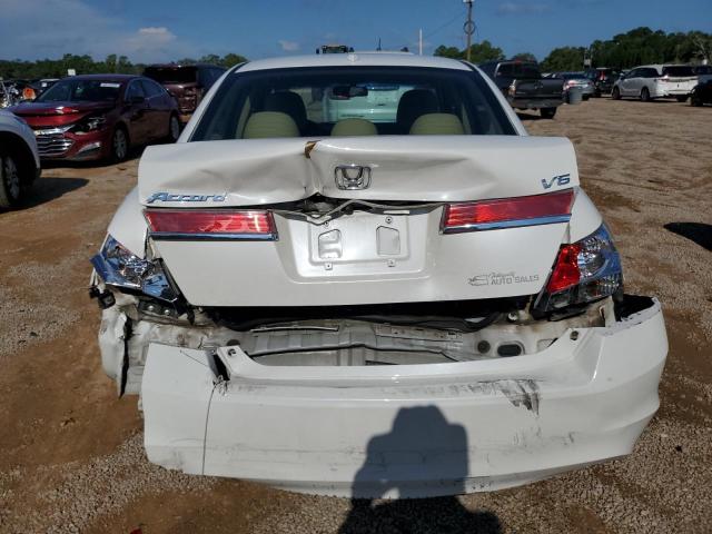 1HGCP3F89BA024514 - 2011 HONDA ACCORD EXL WHITE photo 6