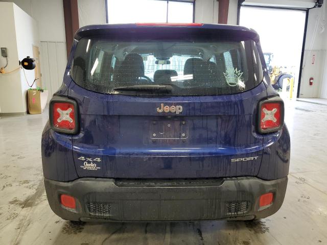 ZACCJBAT2GPD74483 - 2016 JEEP RENEGADE SPORT BLUE photo 6