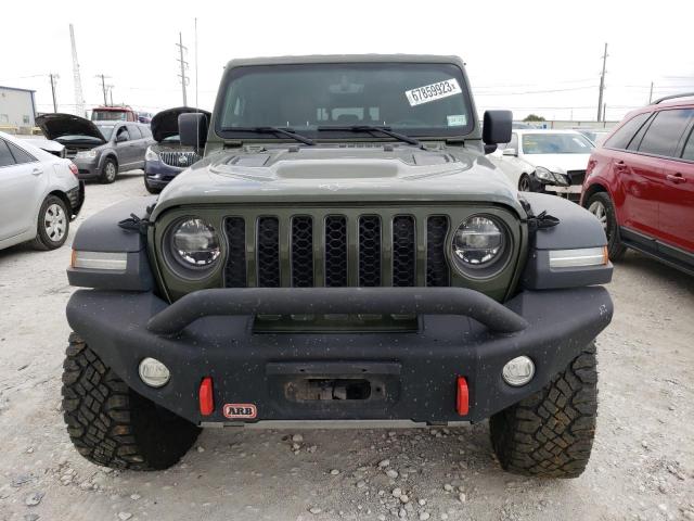 1C6JJTBM8ML547208 - 2021 JEEP GLADIATOR RUBICON GREEN photo 5