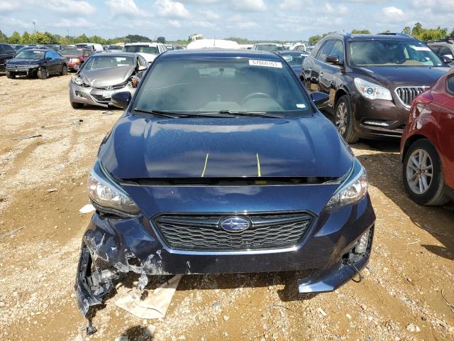 4S3GTAM63K3724048 - 2019 SUBARU IMPREZA SPORT BLUE photo 5