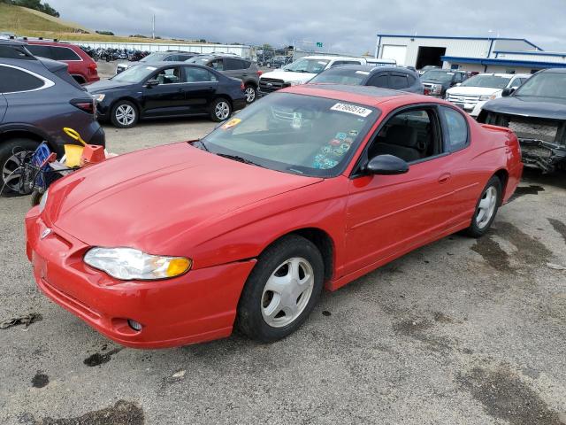 2G1WX12K239217594 - 2003 CHEVROLET MONTE CARL SS RED photo 1