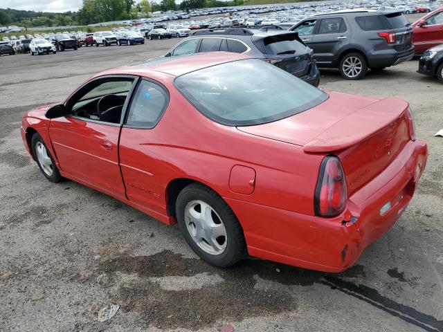 2G1WX12K239217594 - 2003 CHEVROLET MONTE CARL SS RED photo 2