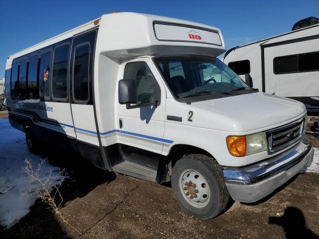 1FDXE45SX7DB43148 - 2007 FORD ECONOLINE E450 SUPER DUTY CUTAWAY VAN WHITE photo 1